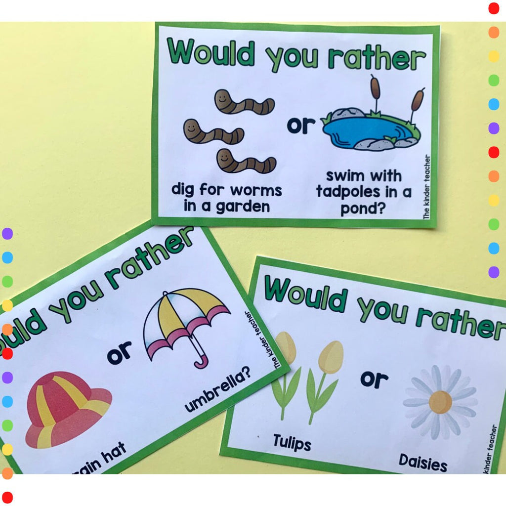 Would you rather question cards - BUNDLE