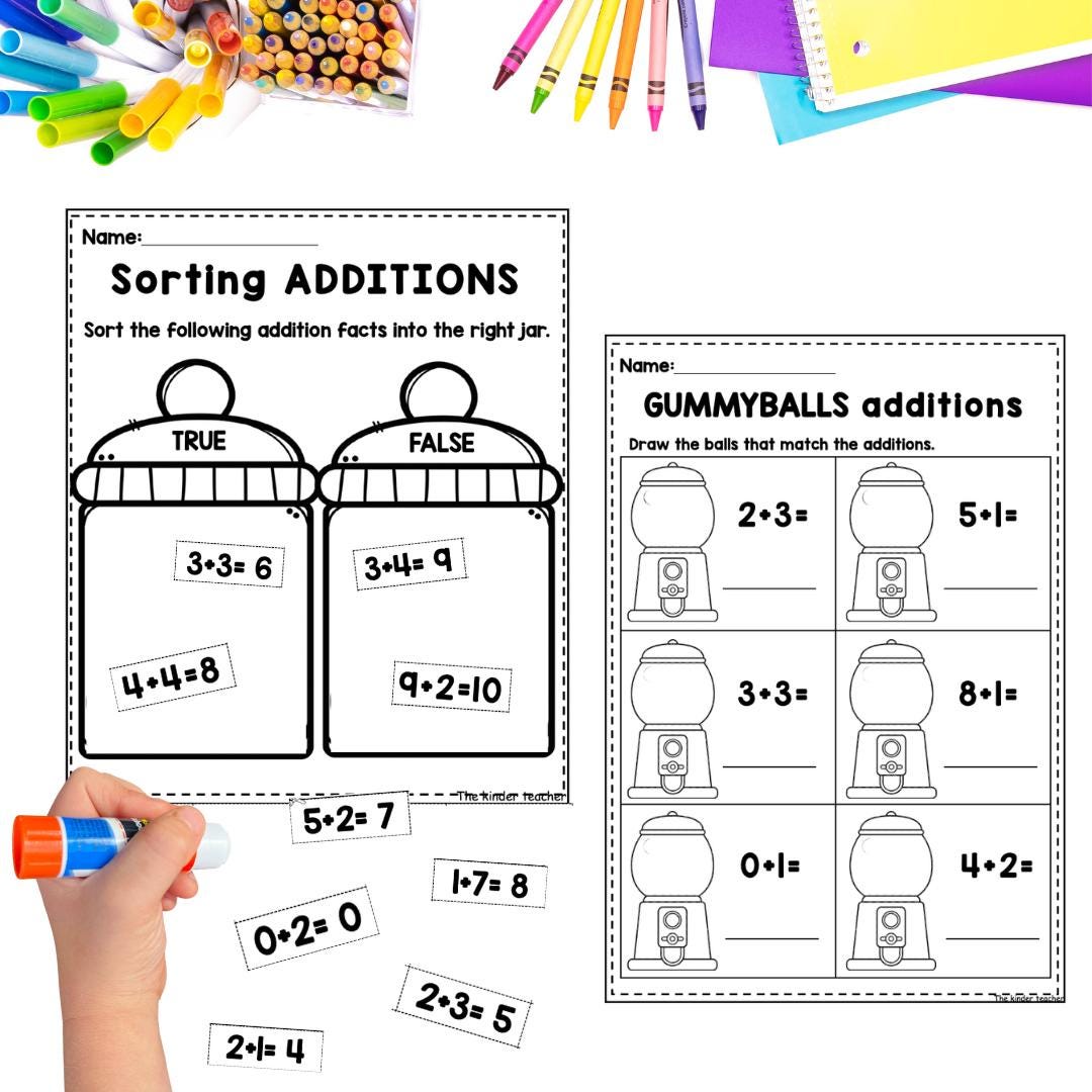Addition booklet - Reception and Year 1