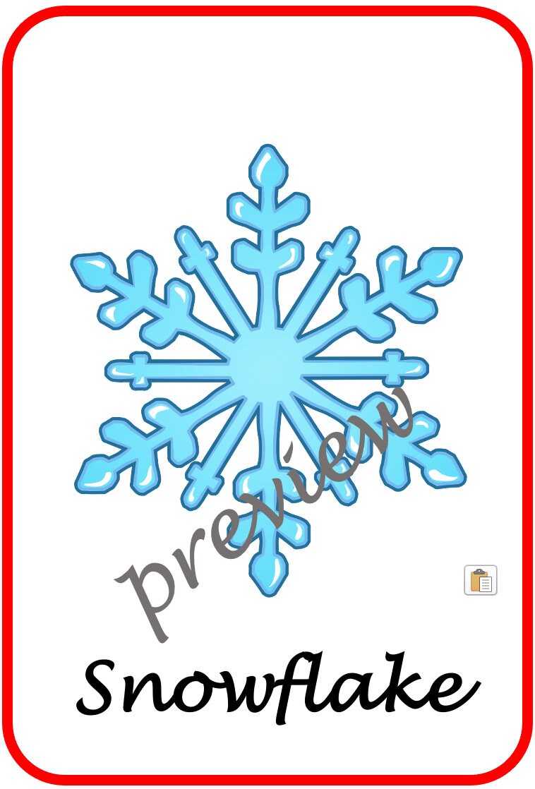Christmas posters and key vocabulary
