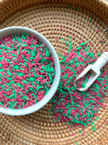 Christmas sensory bases. rice. Sensory play. Sensory resources. Sensory bases.