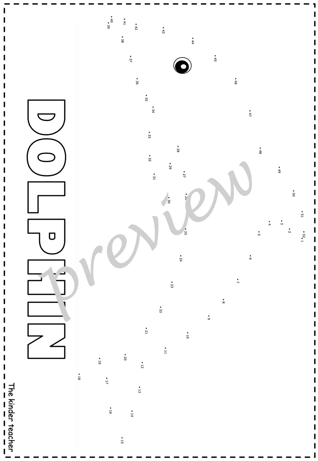Dot to dot booklet
