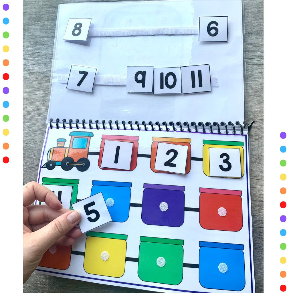 Interactive math booklet