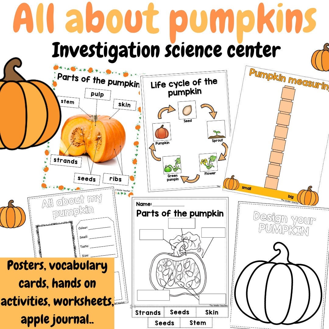 All About Pumpkins - Investigation Science Center for Preschool